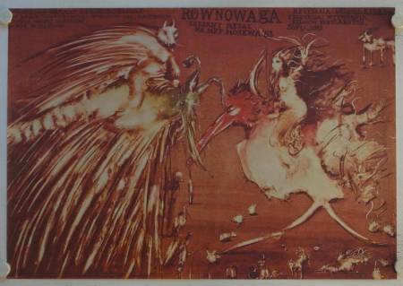 Gleichgewicht originales polnisches Filmplakat
